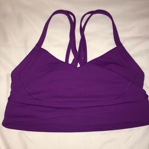 Purple Lululemon Sports Bra! Size 4